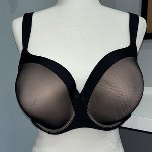 Torrid Black Mesh Curve Bra